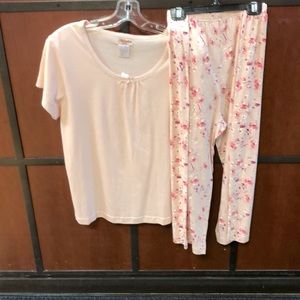 Women’s Cotton Short Sleeve Two Piece Set